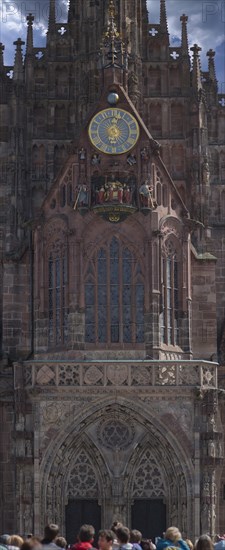 Church of Our Lady with the famous Maennleinlaufen under the tower clock, for over 500 years the