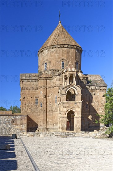 10th century Akdamar Armenian Church of the Holy Cross, Akdamar Island, Turkey, Asia