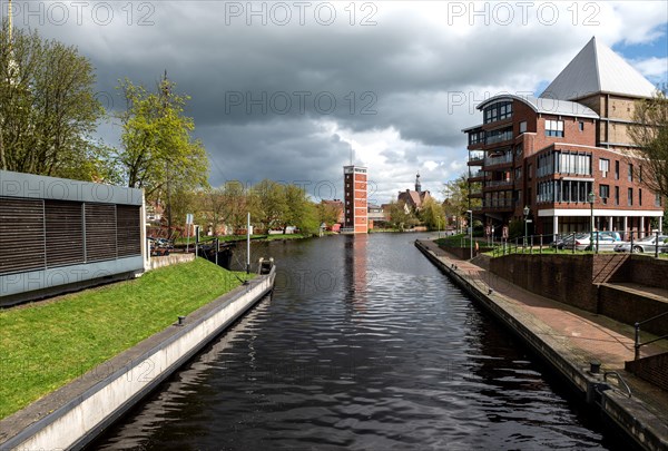 Falderndelft, Emden, East Frisia, Lower Saxony, Germany, Europe