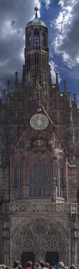 Church of Our Lady with the famous Maennleinlaufen under the tower clock, for over 500 years the