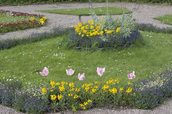 Russian Garden in the Belvedere Palace Park, Weimar, Thuringia, Germany, Europe