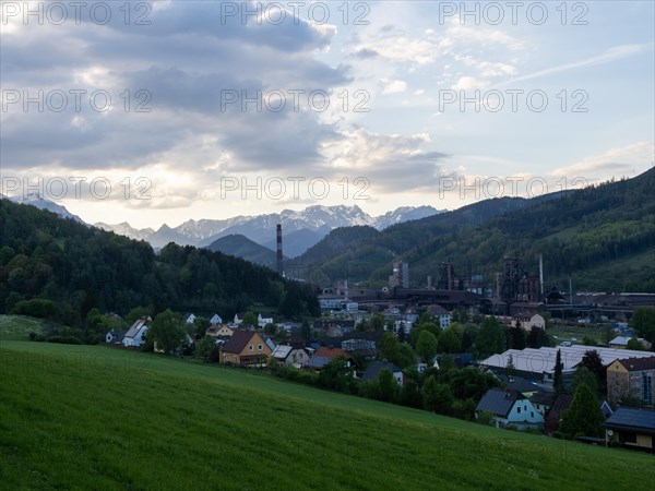 Voestalpine steelworks in the Donawitz district, known for the first application of the