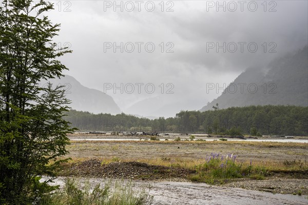 Rio Murta, Carretera Austral, Rio Ibanez, Aysen, Chile, South America