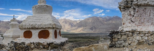 Tschoerten near Hunder, Nubra Valley, Ladakh, Jammu and Kashmir, Indian Himalayas, North India,