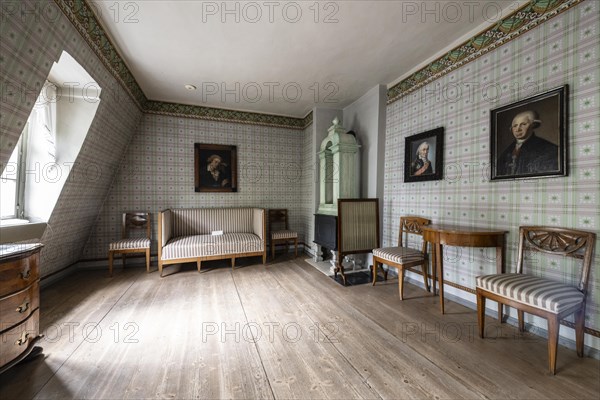 Schiller's residence, Weimar, Thuringia, Germanyf