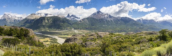 Cerro Castillo, Carretera Austral, Villa Cerro Castillo, Rio Ibanez, Aysen, Chile, South America