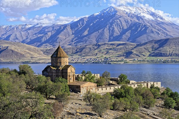 10th century Akdamar Armenian Church of the Holy Cross, Akdamar Island, Turkey, Asia