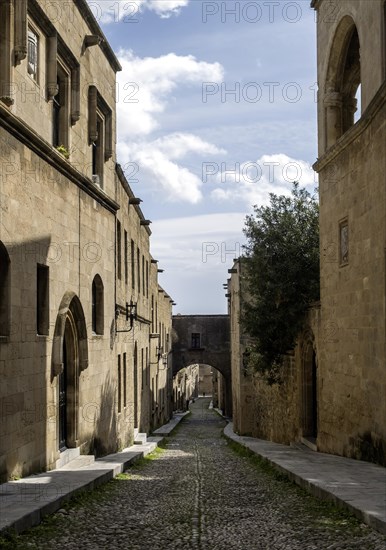 Odos Ippoton, Knights Street, Old Town, Rhodes Town, Rhodes, Greece Old Town, Rhodes, Greece,