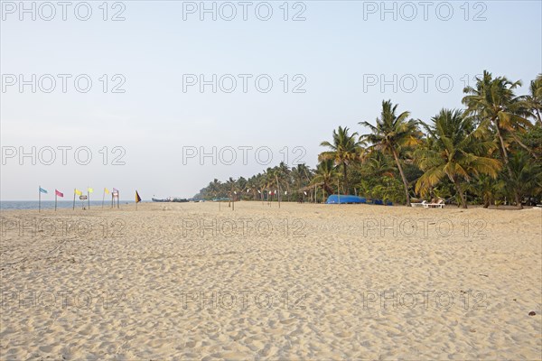 Marari Beach or Beach, Mararikulam, Alappuzha District, Kerala, India, Asia