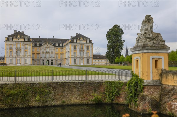 Augustusburg Castle, Bruehl, Rhine-Erft district, North Rhine-Westphalia, Germany, Europe