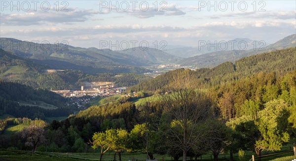 Voestalpine steelworks in the Donawitz district, known for the first application of the