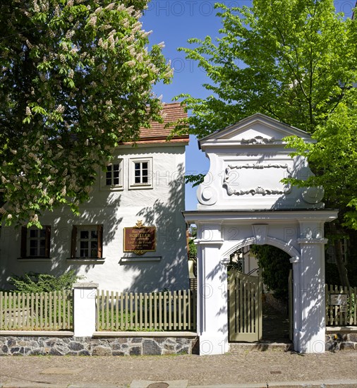 Schiller House, where Friedrich Schiller wrote the Song of Joy, Leipzig, Saxony, Germany, Europe