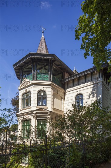 Villa in the Treppenviertel, residential building, Blankenese district, Hamburg, Germany, Europe