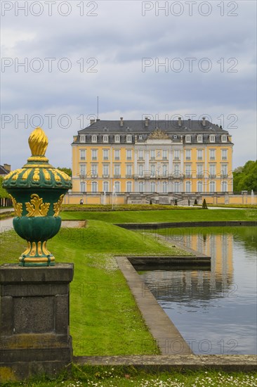 Augustusburg Castle, Bruehl, Rhine-Erft district, North Rhine-Westphalia, Germany, Europe