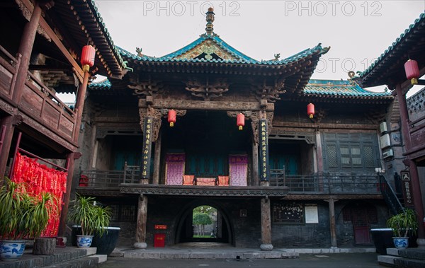 Chinese, house, travel, shanxi, china
