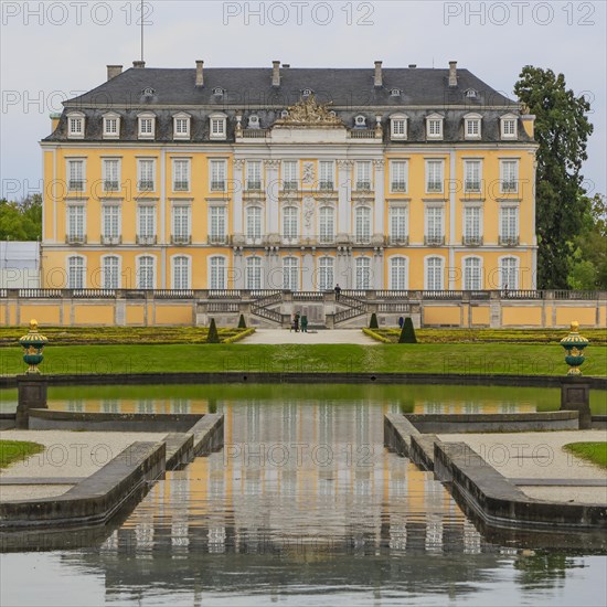 Augustusburg Castle, Bruehl, Rhine-Erft district, North Rhine-Westphalia, Germany, Europe