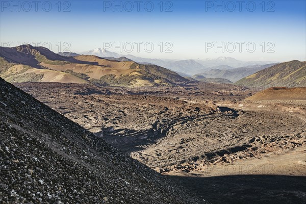 Crater Navidad, Lonquimay volcano, Malalcahuello National Reserve, Curacautin, Araucania, Chile,