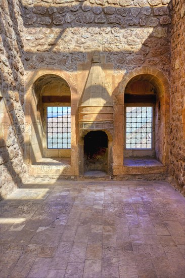 Ishak Pasha palace, Harem rooms, Dogubayazit, Turkey, Asia