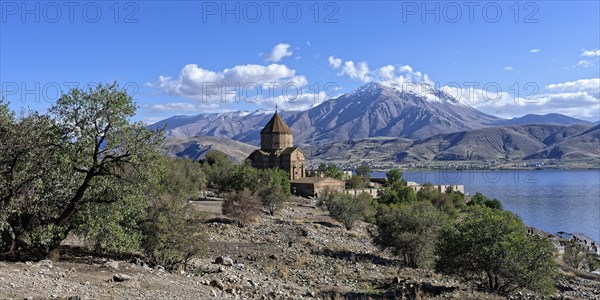 10th century Akdamar Armenian Church of the Holy Cross, Akdamar Island, Turkey, Asia