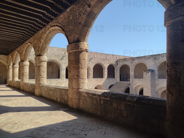 Two-storey building with surrounding arcade, Archaeological Museum in the former hospital of the