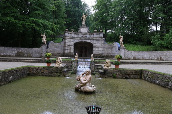 Hellbrunn Palace, Salzburg, Austria, trick fountains, Europe