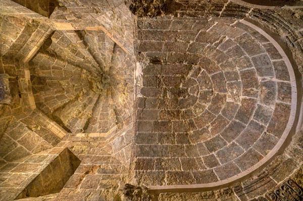 Monastery of Saint Ananias known as Deyrulzafaran or Saffron Monastery, Ceiling Cupola, Mardin,