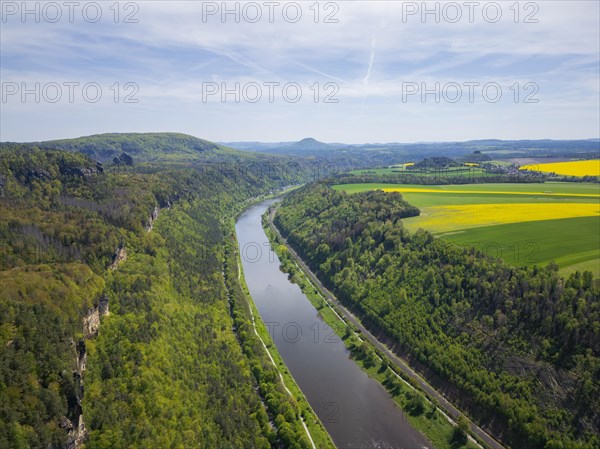 The Schrammsteine are an elongated, heavily jagged group of rocks in the Elbe Sandstone Mountains,