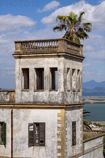 Ruins of an old villa, Bornos, Andalusia, Spain, Europe