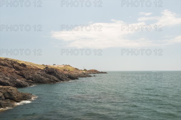 View of the sea from Punta Ballena, Punta del Este Uruguay