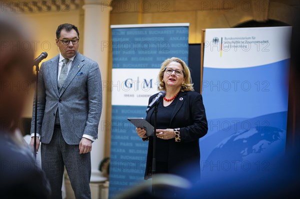 Svenja Schulze (SPD), Federal Minister for Economic Cooperation and Development and Oleksiy