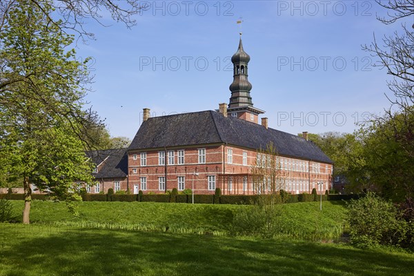 Castle outside Husum, North Friesland district, Schleswig-Holstein, Germany, Europe