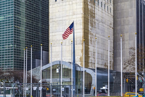 US Mission to the United Nations opposite the UN headquarters in New York