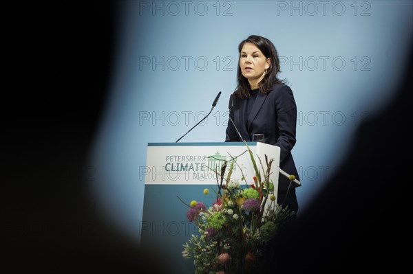 Annalena Baerbock (Buendnis 90/Die Gruenen), Federal Foreign Minister, photographed during the 15th