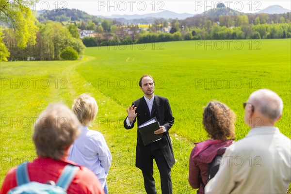 New Caspar David Friedrich Trail opened in Saxon Switzerland, Reinhardtsdorf-Schoena, Saxony,