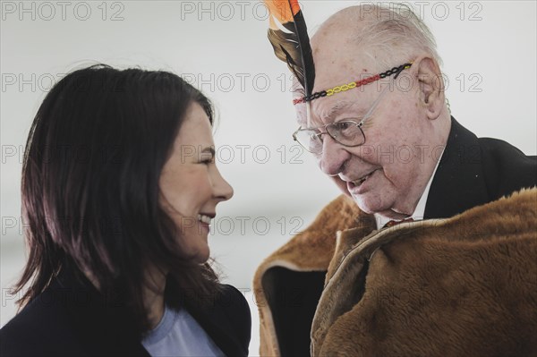 Annalena Baerbock (Buendnis 90/Die Gruenen), Federal Foreign Minister, photographed during the