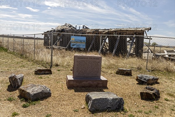 Dearfield, Colorado, The Dearfield Homestead historic town site. About 300 people lived and farmed