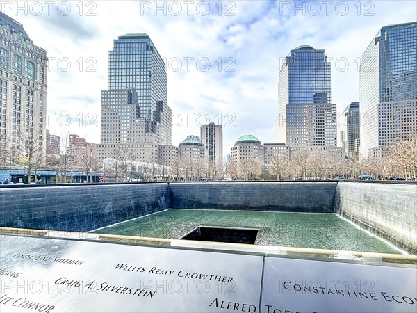 National 9/11 Memorial Museum, one of the two foundations of the former World Trade Centre, Lower