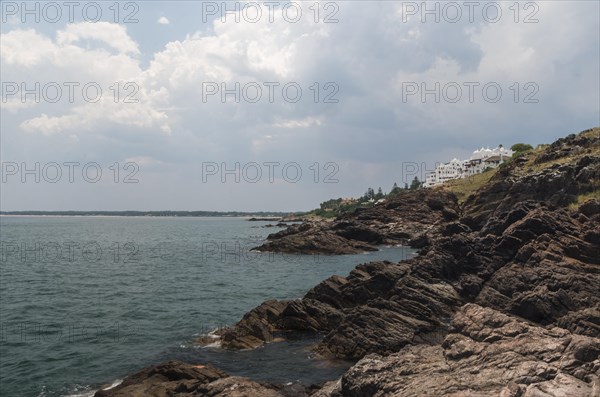 View of the sea from Punta Ballena, Punta del Este Uruguay