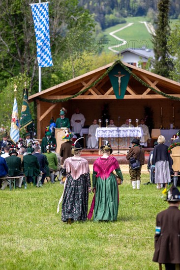 Patron saint's day, 2024, patron saint, festival, mountain marksmen, customs, tradition, church,