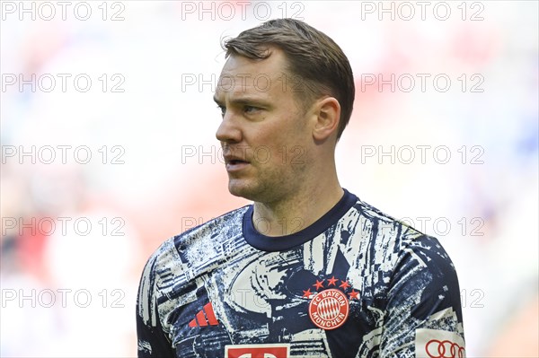Goalkeeper Manuel Neuer FC Bayern Munich FCB (01) portrait, Allianz Arena, Munich, Bavaria,