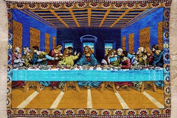 Monastery of Saint Ananias known as Deyrulzafaran or Saffron Monastery, Tapestry representing The