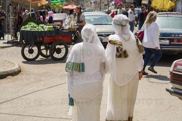 Tripoli, Lebanon, April 09, 2017: Center of the city of Tripoli, north of Lebanon, people of