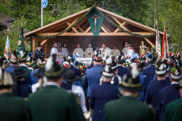 Patron saint's day, 2024, patron saint, festival, mountain marksmen, customs, tradition, church,