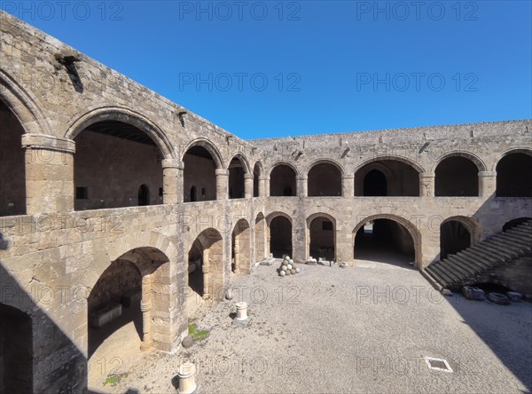 Two-storey building with surrounding arcade, Archaeological Museum in the former hospital of the
