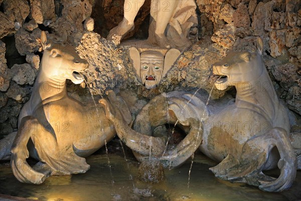 Hellbrunn Palace, Salzburg, Austria, trick fountains, Europe