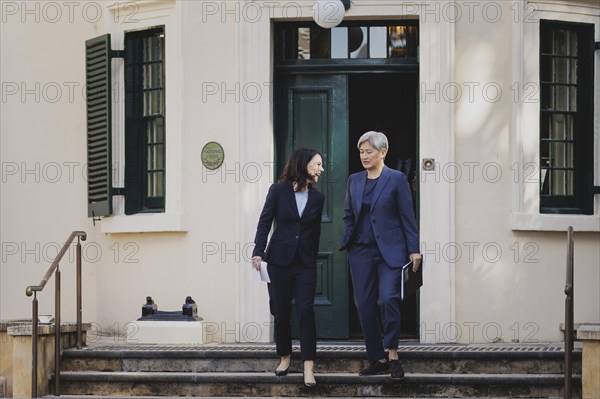 Annalena Baerbock (Alliance 90/The Greens), Federal Foreign Minister, and Penny Wong, Foreign