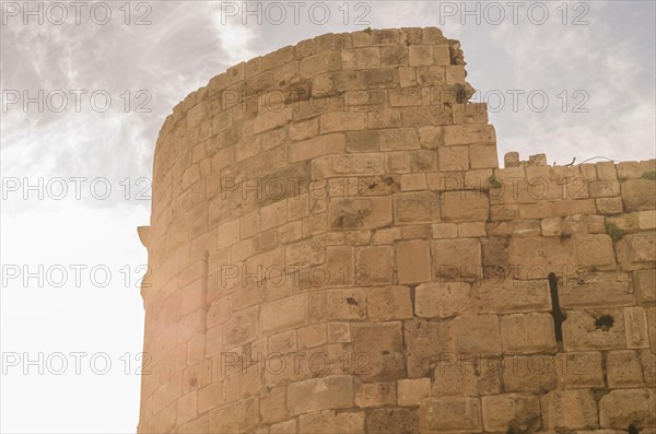 Castle of the Sea, Sidon, Lebanon, historic castle built by the Crusaders in 1228 to serve as a