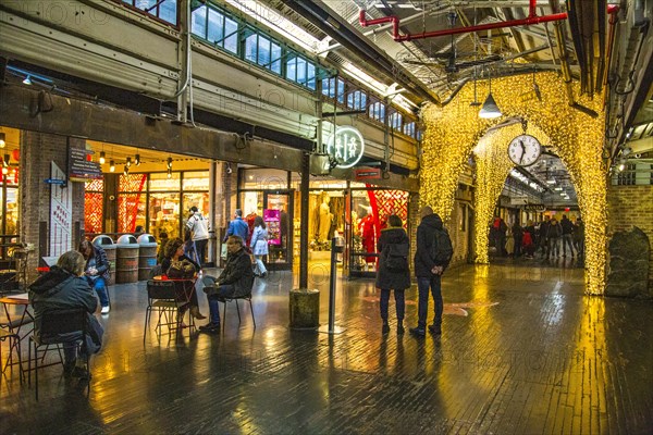 Chelsea Market, trendy food hall in the former Oreo chocolate factory, now owned by Google,