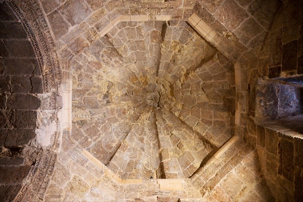 Monastery of Saint Ananias known as Deyrulzafaran or Saffron Monastery, Ceiling Cupola, Mardin,