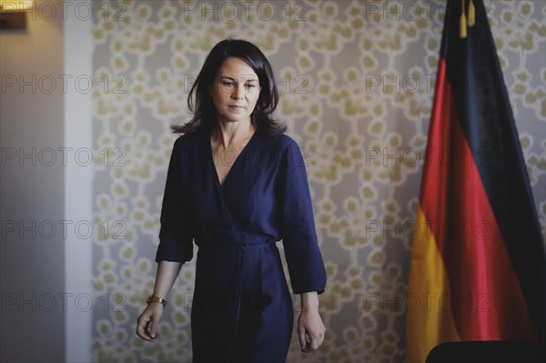 Annalena Baerbock (Alliance 90/The Greens), Federal Foreign Minister, photographed during a joint